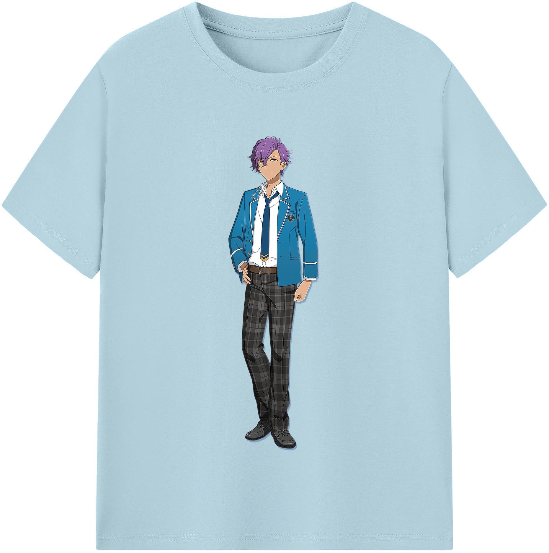 （画像用） あんさんぶるスターズ! Ensemble Stars 綿100％半袖Tシャツ（フロントプリント）